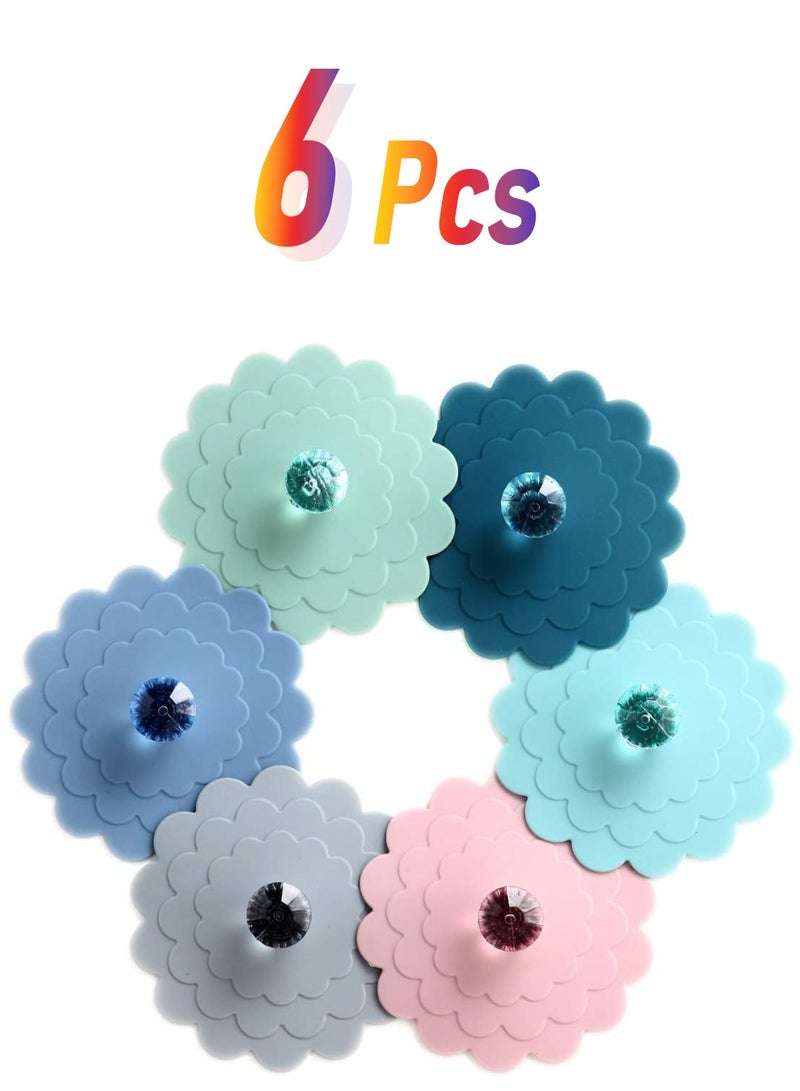 6 Silicone Cup Lids – Extra Large, Reusable Covers for Coffee and Tea  - Image 1