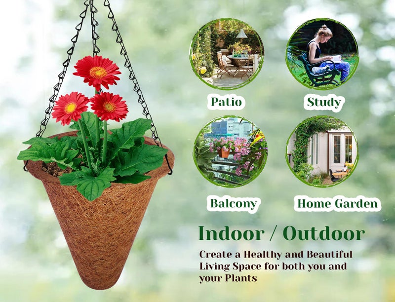 COIR GARDEN - Conical Liner 5" (Pack of 5) - Image 5