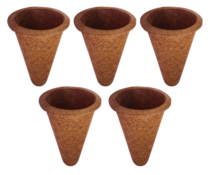 COIR GARDEN - Conical Liner 5" (Pack of 5) - Image 1