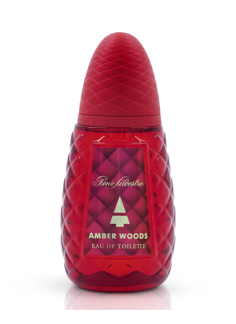 Pino Silvestre - Pino Silvestre Amber Woods Perfume for Men - Aromatic, Woody, Spicy Scent - Blended with Lemon, Lavender, Patchouli, and Sandalwood - for Bold, Elegant Gentlemen - 4.2 oz EDT Spray - Image 1
