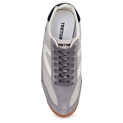 TRETORN Women's Rawlins Fashion Sneakers, Grey/White, 7.5 - Image 5