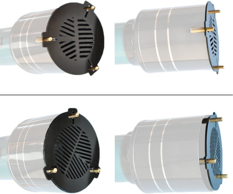 Astromania قناع باهتينوف للتركيز للتلسكوبات - FM230mm لقطر أنبوب خارجي (OD) من 250mm-290mm - يمكن تركيبه مع براغي نحاسية من الداخل أو الخارج للأنبوب السحب - Image 4
