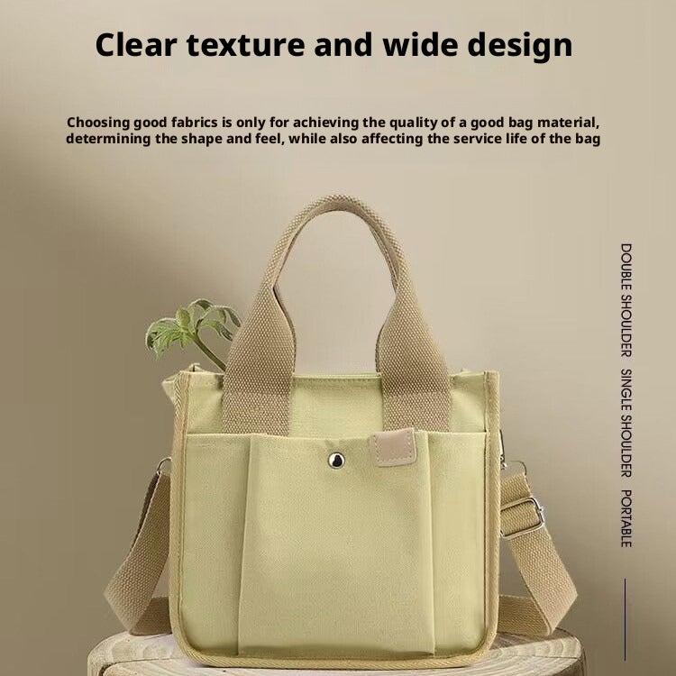 Large Capacity Japanese Style Tote Bag for Women - Image 1