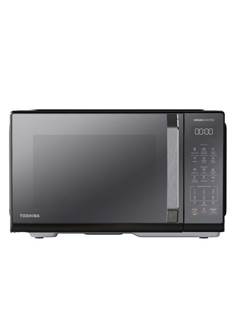 Toshiba Microwave 25 Liter Inverter 900 WATT, Black - MW3-EM25PEI(BK) 25 L 900 W MW3-EM25PEI(BK) Black
