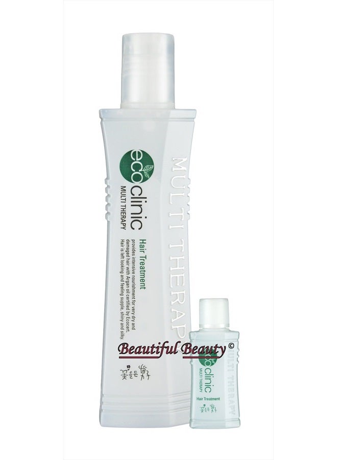 COSMOCOS ECO CLINIC MULTI THERAPY HAIR LEAVE-IN TREATMENT SET 160ml + 15ml (CONTAINS ARGAN OIL) - Image 1