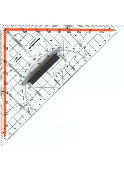 Modelist Centimeter Square - Scale Miter Geoderi Triangle Ruler 32 cm