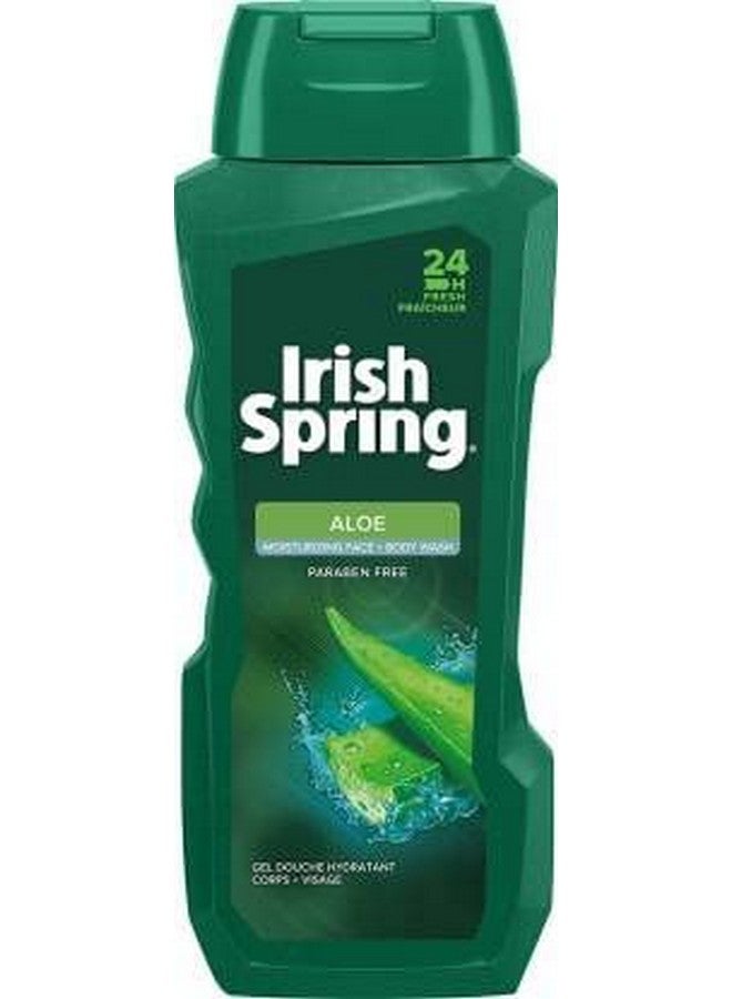 Irish Spring غسول الجسم إيريش سبرينغ بالألوة 18 أونصة، 532 مل - Image 1
