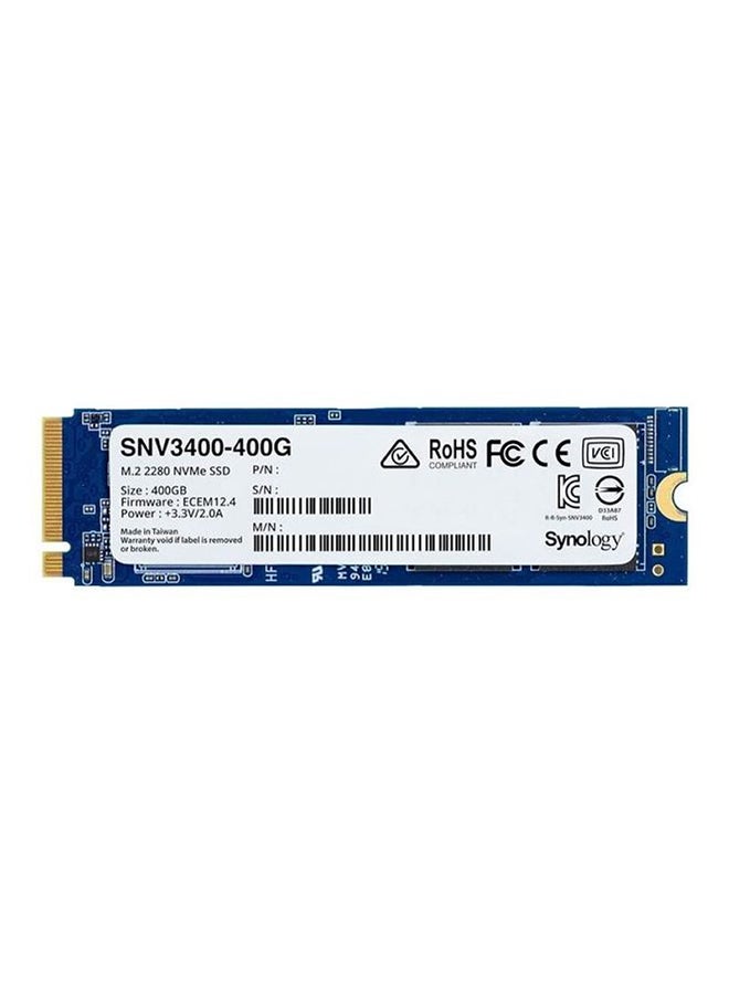 سينولوجي M.2 NVMe SSD SNV3400 Solid State Drive Black - Image 1