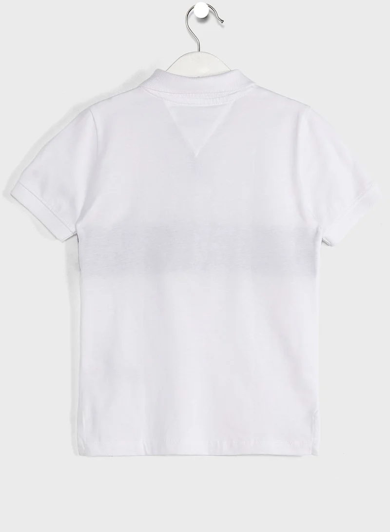TOMMY HILFIGER Kids Global Striped Polo