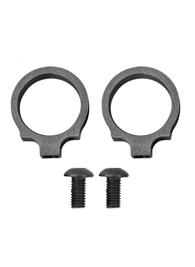 Thoraya Heavy Duty Aluminium Alloy 0.760inch Flashlignt Adapter Ring Torch Light Mount EX313-BK  - Image 1
