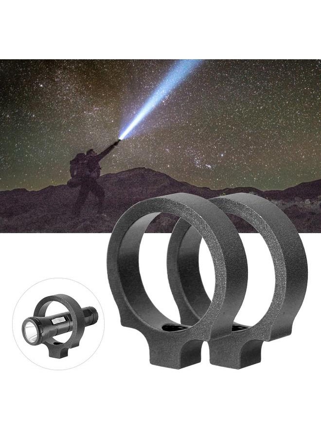 Thoraya Heavy Duty Aluminium Alloy 0.760inch Flashlignt Adapter Ring Torch Light Mount EX313-BK  - Image 5
