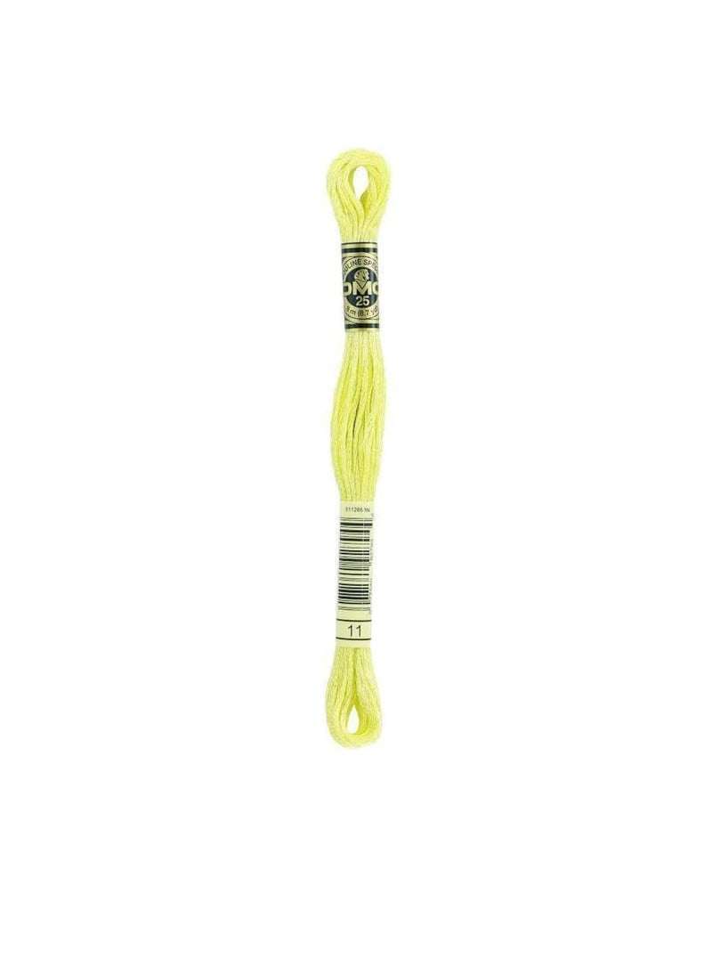 DMC DMC 6-Strand Embroidery Cotton 8.7yd Light Tender Green  - Image 1