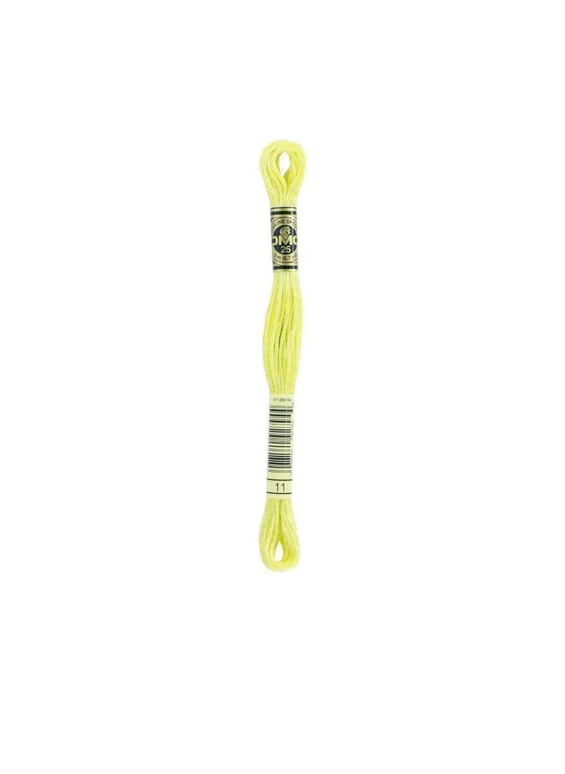 DMC DMC 6-Strand Embroidery Cotton 8.7yd Light Tender Green  - Image 2