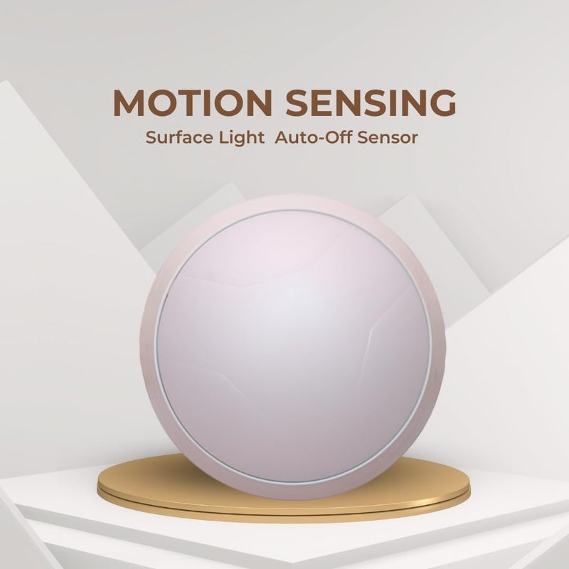 Motion Sensor Light Surface Mounted LED Down Light 24W AutoOff Sensor Pack of 1 White 6500k Motion Sensor Light for Home Wardrobe RoomOffice Showroom - Image 2