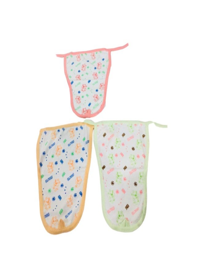 Crawl'in Baby Langot Polyester Cotton Plastic Kids Diaper Tying Knotted Nappies Washable & Reusable (Multi- Colours) (Pack of 8) - Image 3