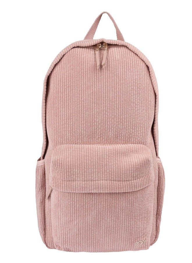 Roxy Women's Feeling Good Stylish Soft Corduroy Backpack with Padded Shoulder Straps and Exterior Storage, Lilac Chiffon, 8L - Image 5