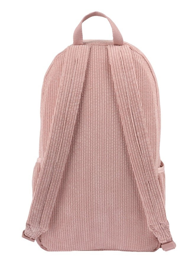 Roxy Women's Feeling Good Stylish Soft Corduroy Backpack with Padded Shoulder Straps and Exterior Storage, Lilac Chiffon, 8L - Image 2