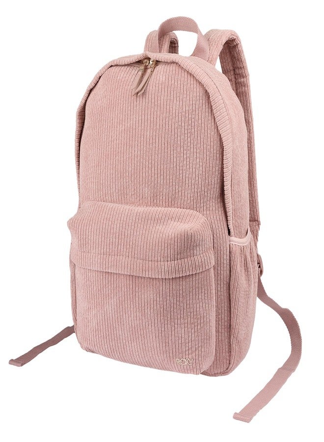 Roxy Women's Feeling Good Stylish Soft Corduroy Backpack with Padded Shoulder Straps and Exterior Storage, Lilac Chiffon, 8L - Image 1