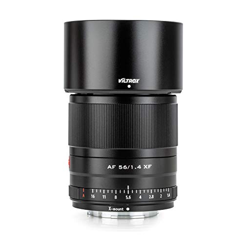 VILTROX عدسة بورتريه VILTROX 56mm F1.4 f/1.4 XF بؤرة تلقائية APS-C لكاميرات فوجي فوجي فيلم X-Mount X-T3 X-T2 X-H1 X20 X-T30 X-T20 باللون الأسود - Image 3