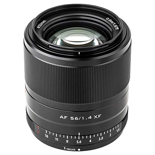 VILTROX عدسة بورتريه VILTROX 56mm F1.4 f/1.4 XF بؤرة تلقائية APS-C لكاميرات فوجي فوجي فيلم X-Mount X-T3 X-T2 X-H1 X20 X-T30 X-T20 باللون الأسود - Image 1