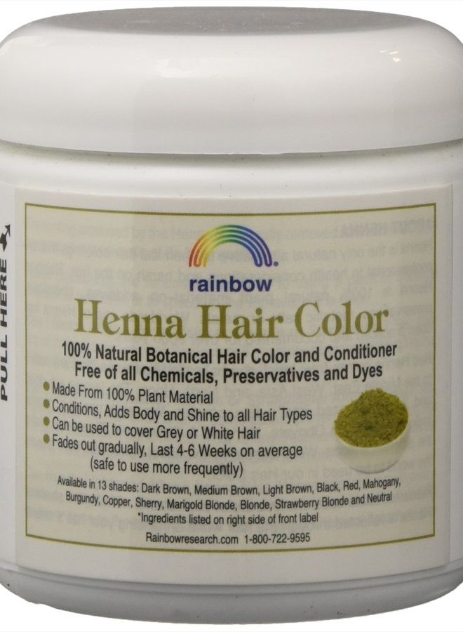 Colors of Rainbow لون شعر الحناء الفارسي البني الداكن قوس قزح 4 أونصات، (عبوتين) - Image 2