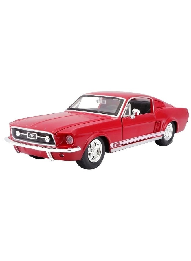 Maisto Maisto Ford Mustang 1967 Diecast Model Car (1:24, Red)  - Image 1