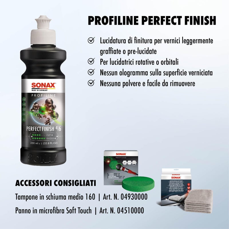 Sonax 02241410 Perfect Finish (250mL) - Image 3