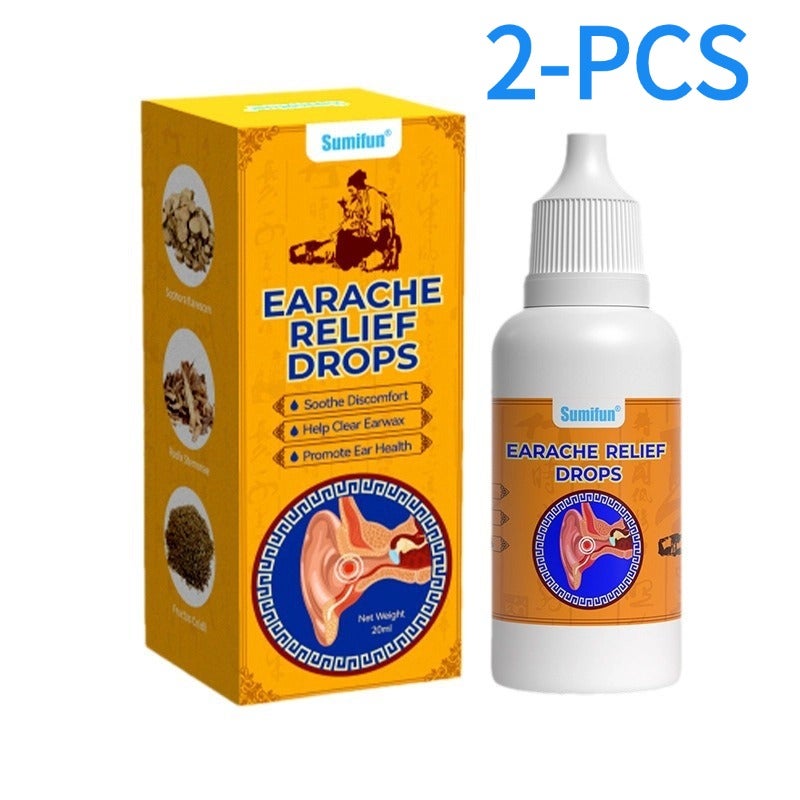 سوميفون قطرتي أذن لتخفيف ألم الأذن، قطرات أذن طبيعية لألم الأذن، التهاب أذن السباح - Image 1