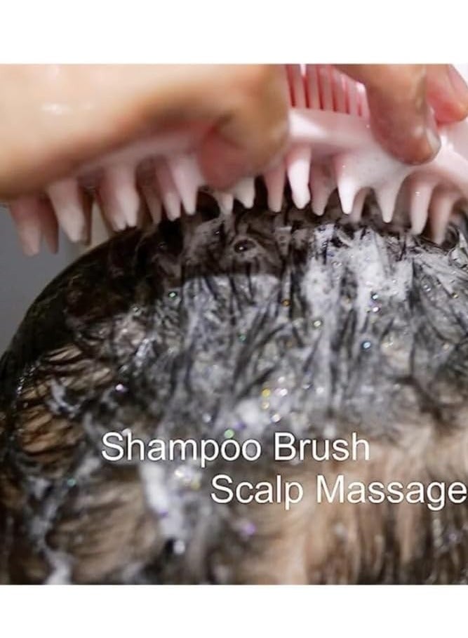 Silicone Body Scrubber and Hair Shampoo Brush, Bath and Shampoo Brush for babies - Image 4