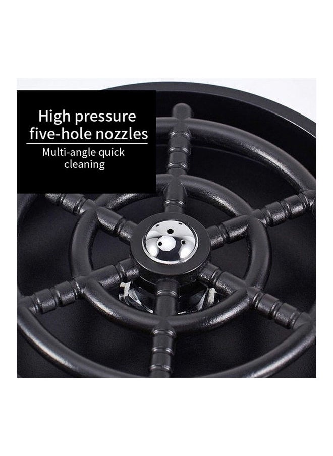 Loquat Automatic Embedded Pitcher Rinser Cup Washer Black  - Image 2