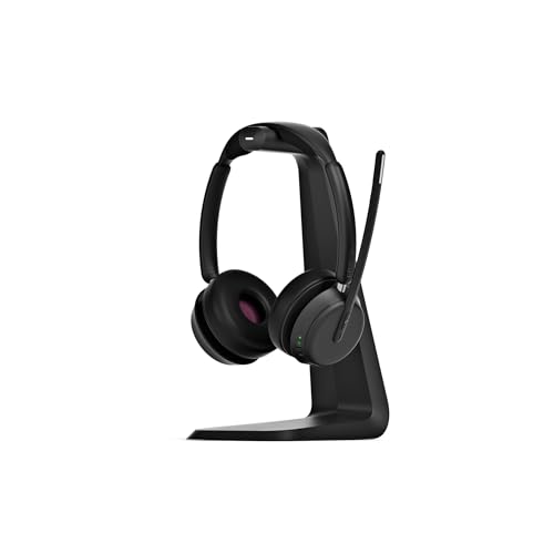 EPOS Impact 1060T ANC Adaptive Noise-Cancelling Wireless Headset for PC with Active Noise Cancellation, AI™ Mic, Super Wideband Audio, Bluetooth, Wireless Charging, Microsoft Teams Certified - Image 2