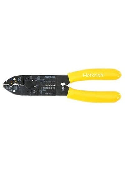 Generic Hetkrishi MultiFunction Crimper Stripping Pliers Quality Tools Crimping Press Tool Manual Crimper  - Image 2
