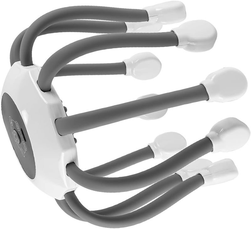 Electric Scalp Massage Head Massager 10 Nodes 5 Modes Wireless USB Rechargeable Vibration Head Massage for Stress Relief - Image 3