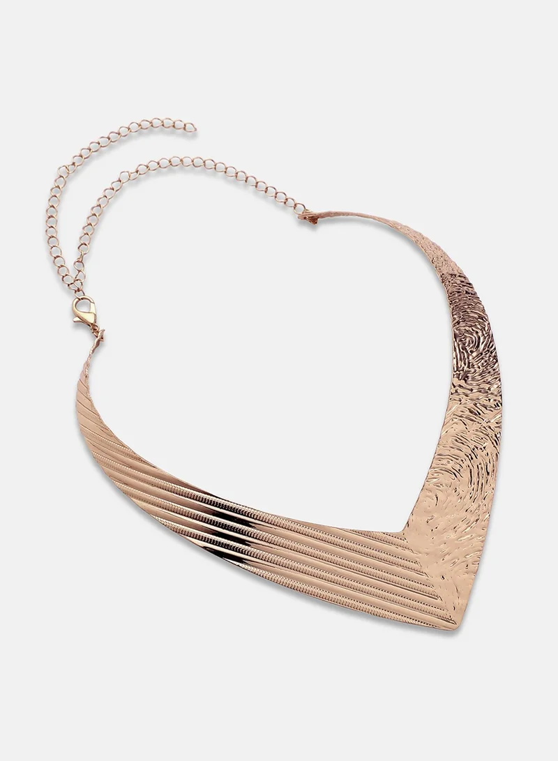 سوهي قلادة مضلعة - ذهبي عتيق