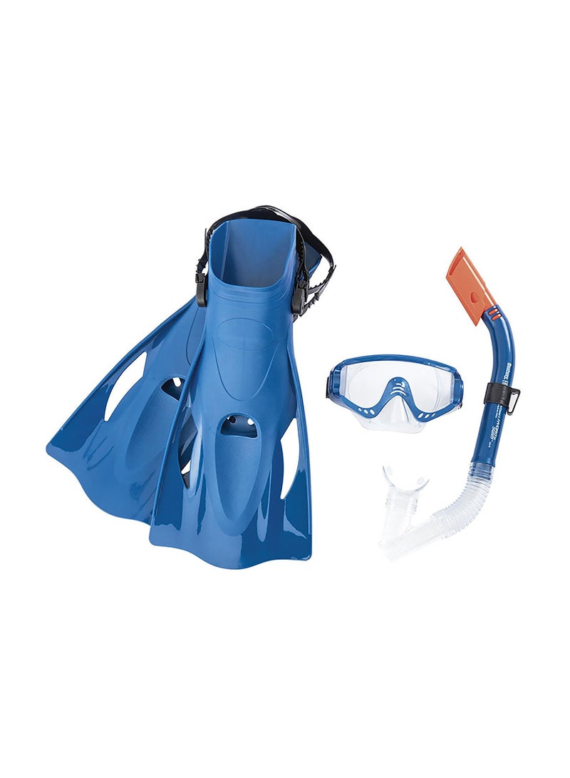 Bestway Hydro Swim Meridian Snorkel Set (20.5 x 8.5 x 43.5 cm) - Image 1