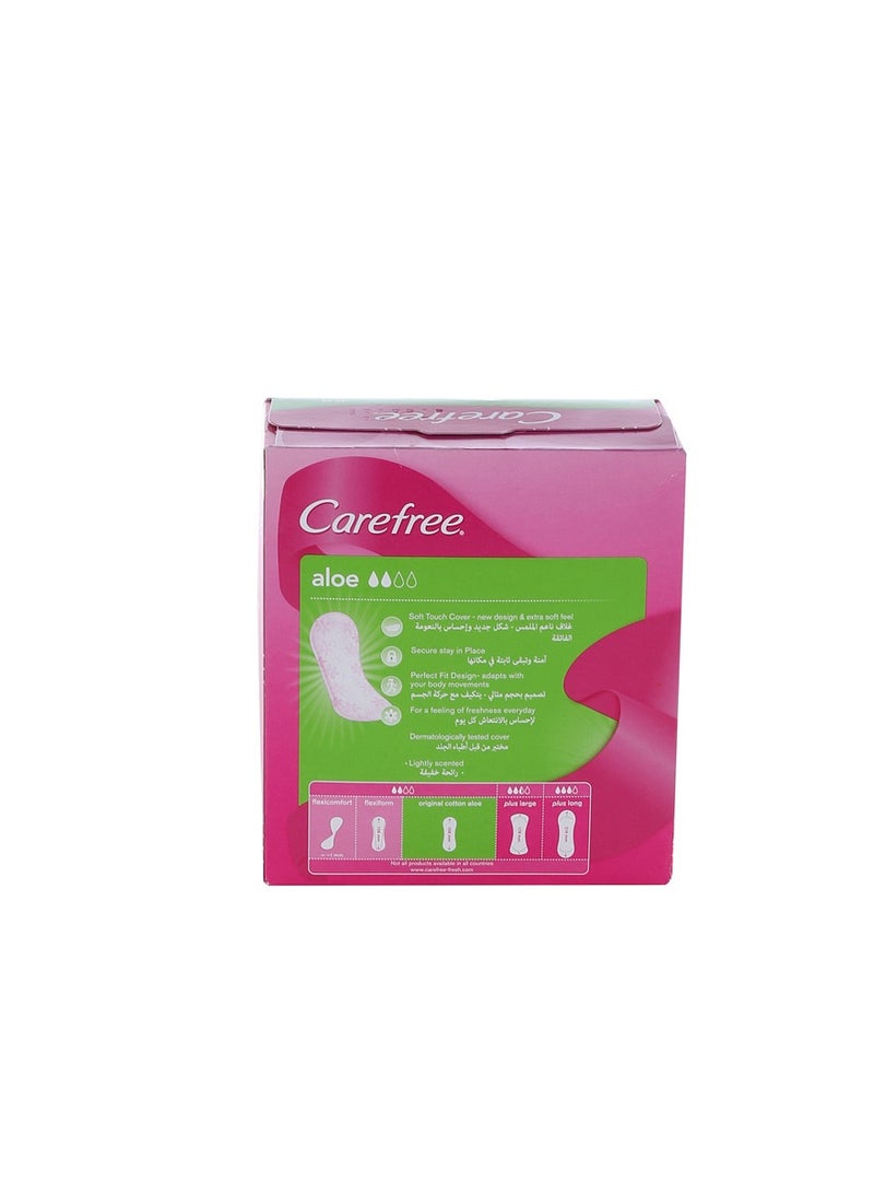 Carefree Daily pads with cotton and aloe vera extract - Image 4