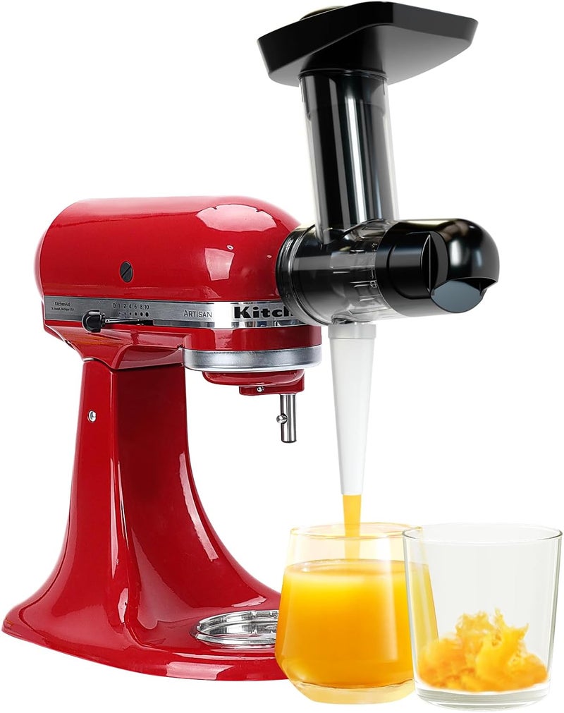 Fedowal Masticating Juicer Attachment for KitchenAid Stand Mixer, Juicer Machine for Kitchenaid Mixer Attachments, Cold Press Juicer with Dual Mouth Feed Chute for KitchenAid mixer Attachments - Image 1