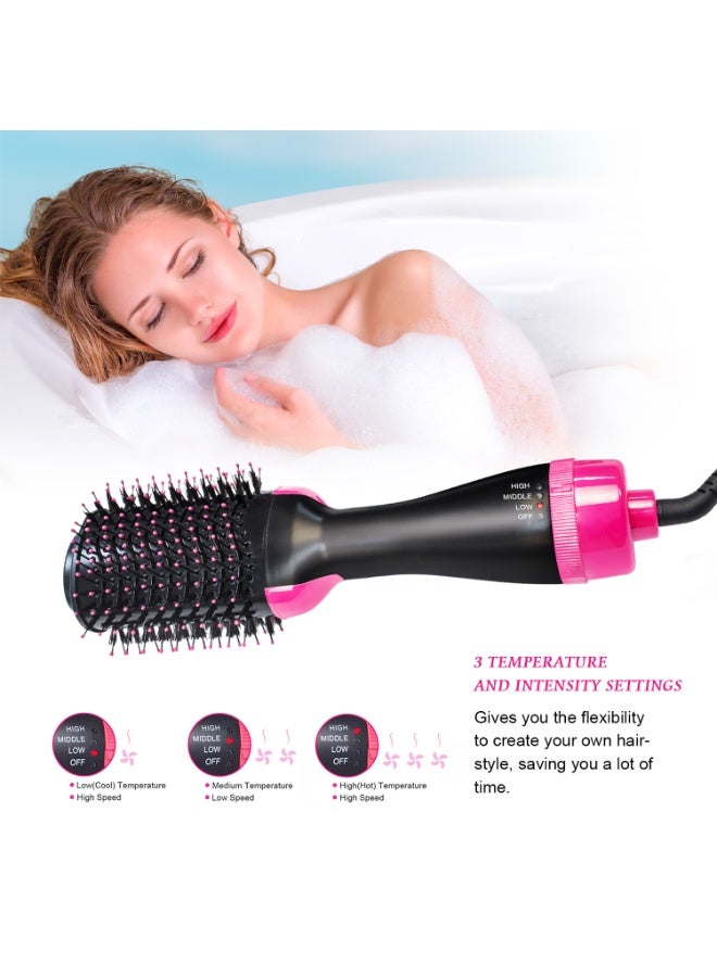 UKLISS 4-in-1 Multi-Styler Hair Dryer Brush, One-Step Volumizer 1000W Blow Dryer Brush for Hair Drying/Straightening/Curling/Hair Comb - Image 4