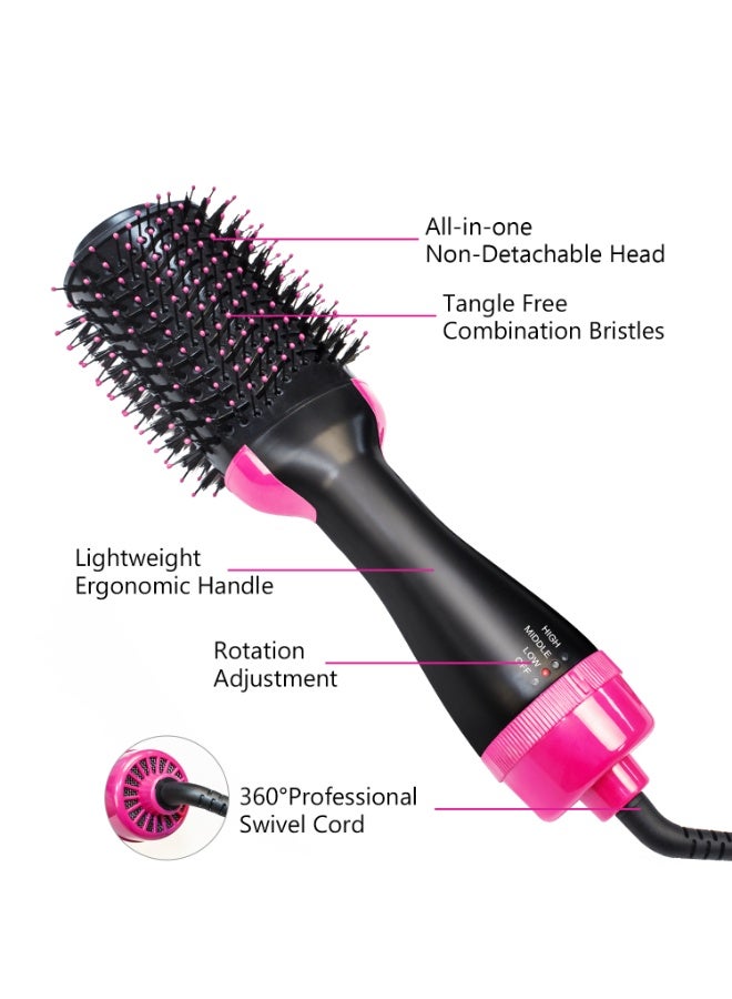 UKLISS 4-in-1 Multi-Styler Hair Dryer Brush, One-Step Volumizer 1000W Blow Dryer Brush for Hair Drying/Straightening/Curling/Hair Comb - Image 3