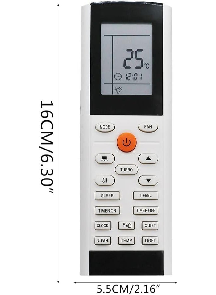 ELTRAZONE Replacement Air Conditioner Remote Control for GREE AC AFB Series English Version Vernbedinung with battery - Image 4