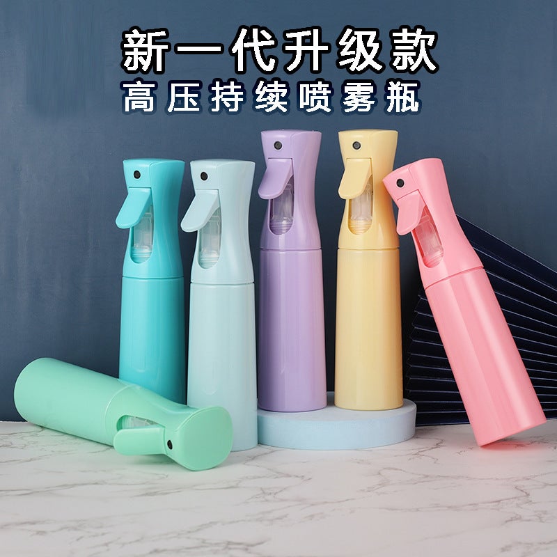300Ml High Pressure Continuous Spray Bottle Color Fine Mist Spray Bottle Alcohol Watering Cosmetics Beauty Watering Can - Image 3