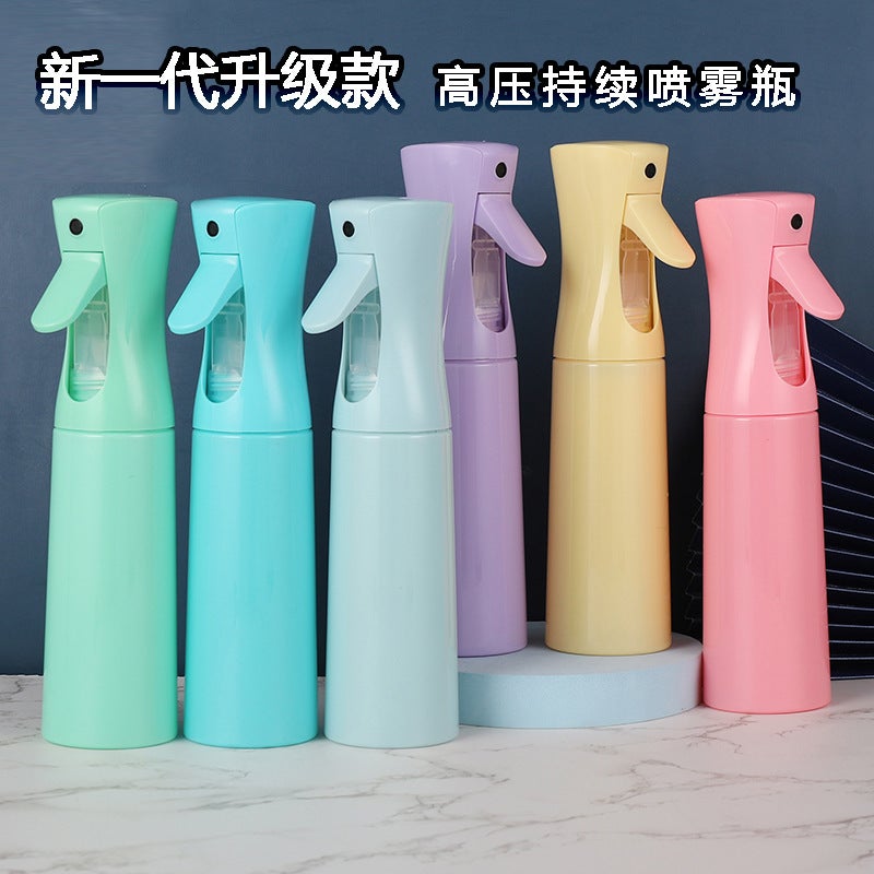 300Ml High Pressure Continuous Spray Bottle Color Fine Mist Spray Bottle Alcohol Watering Cosmetics Beauty Watering Can - Image 2