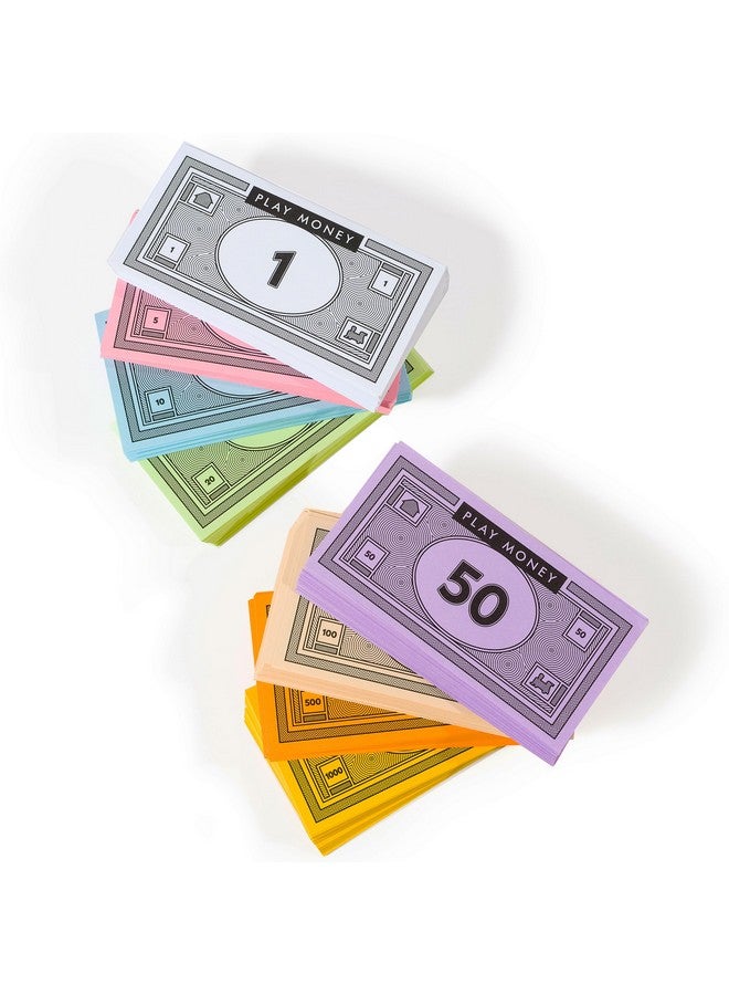 Apostrophe Games Opoly Play Money - 520Pcs Fake Money for Board Games - 65 of Each Bill in 8 Denominations - $1, 5, 10, 20, 50, 100, 500, & $1000 - Paper Money for Pretend Play Cashier, Refill Packs - Image 2