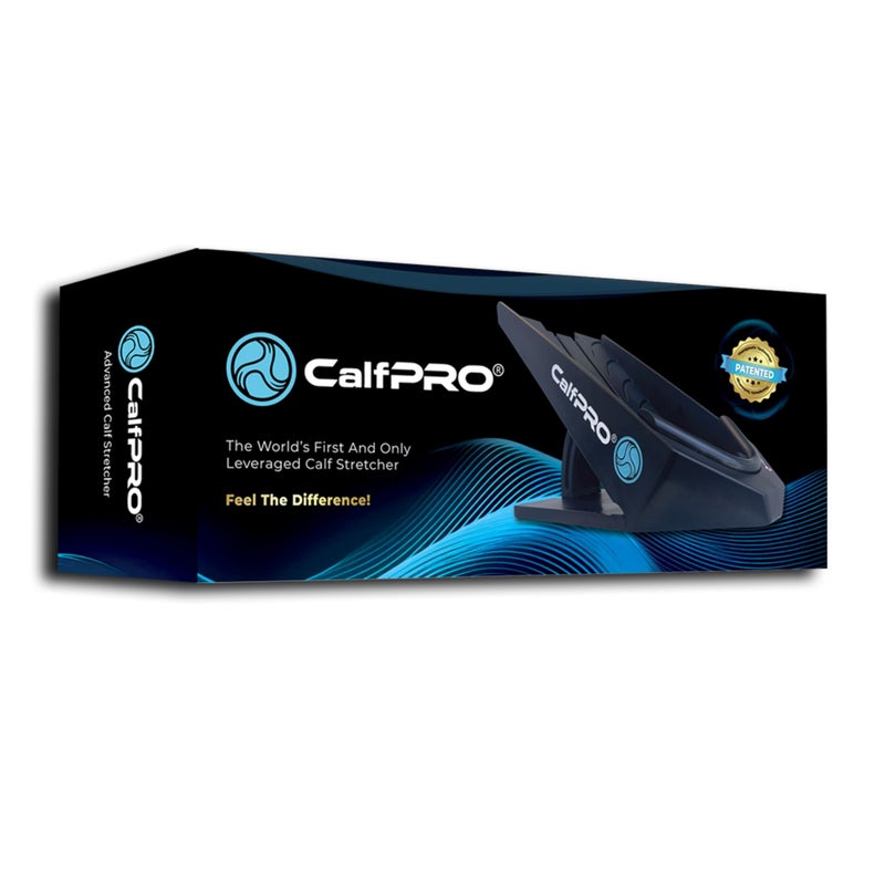 CalfPROÂ® Deepest Calf Stretcher for Plantar Fasciitis Relief. Deep Heel Lock Stretch Device for Tight Calves, Achilles, Hamstrings, & Foot Pain. Portable Mobility Tool for Athletes & Everyday Use - Image 5