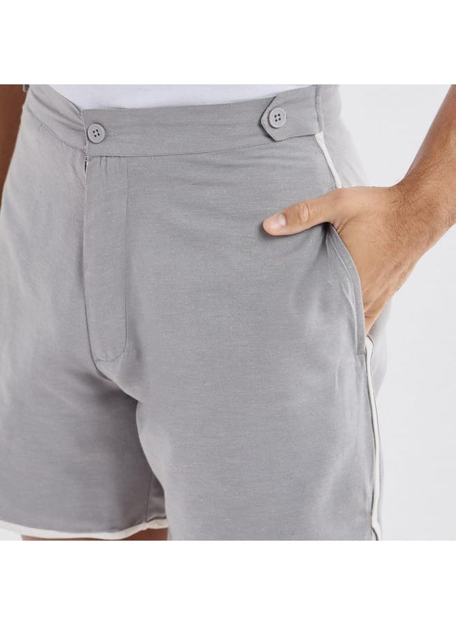 FAV Shorts with Pockets and Piping Detail  - Image 4