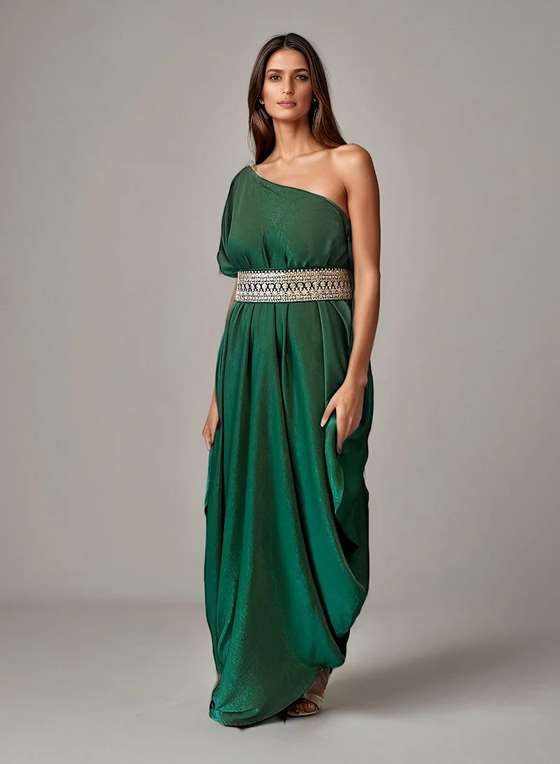 ECSTACY Cape Dress set