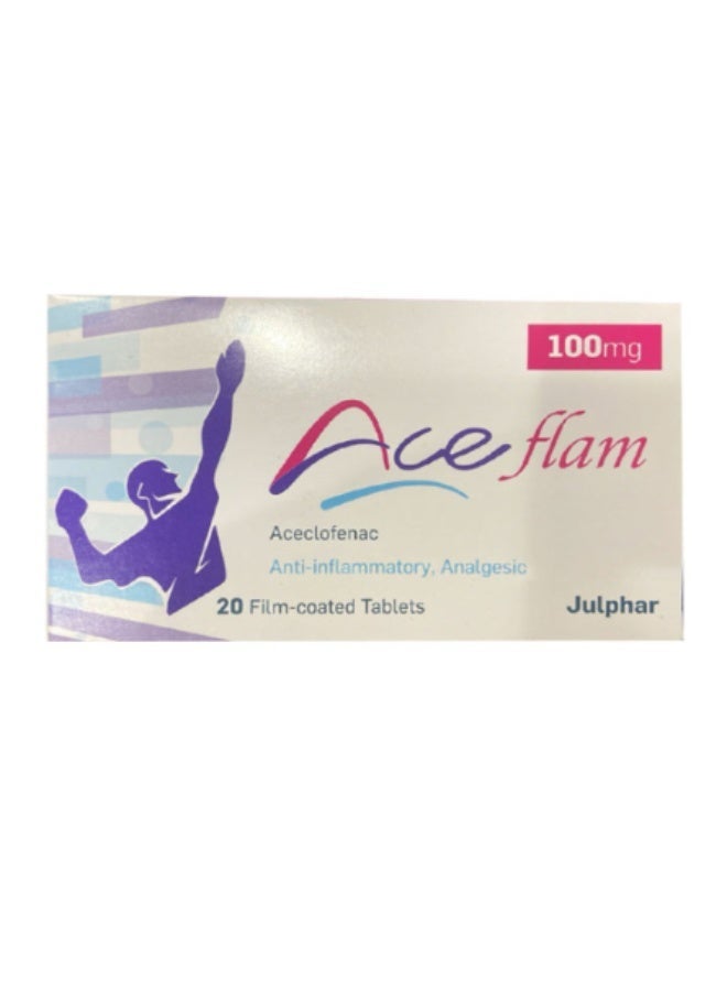 Aceflam 100mg Film-Coated Tablets 10's