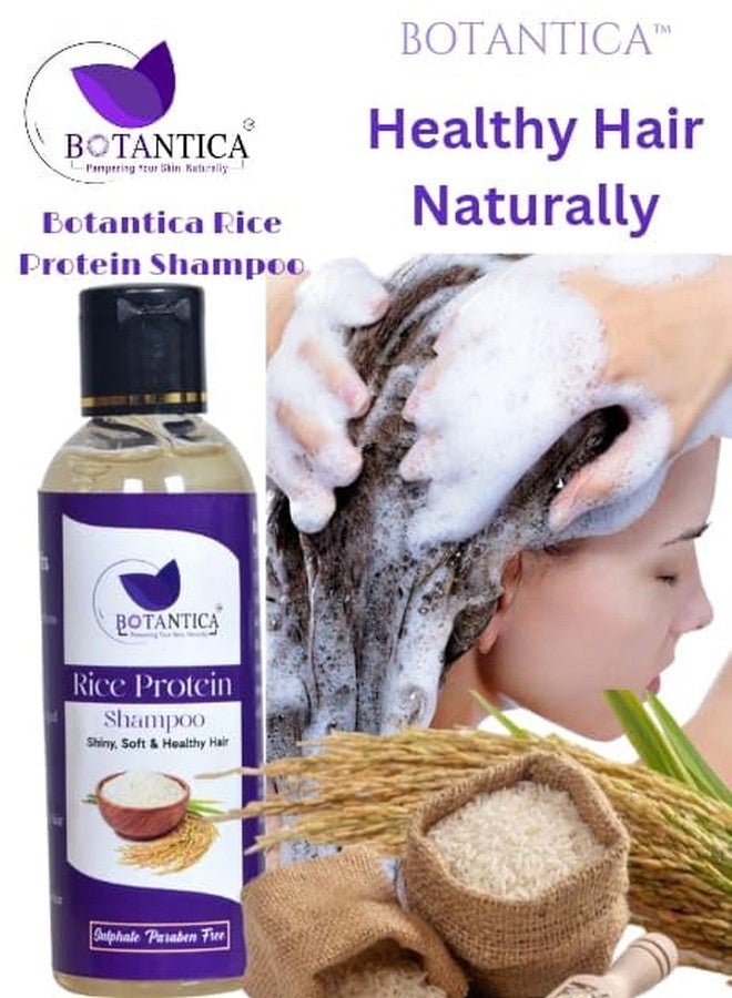 BOTANTICA Rice Protein Shampoo for Shiny, Soft & Healthy Hair 100ml - Image 5