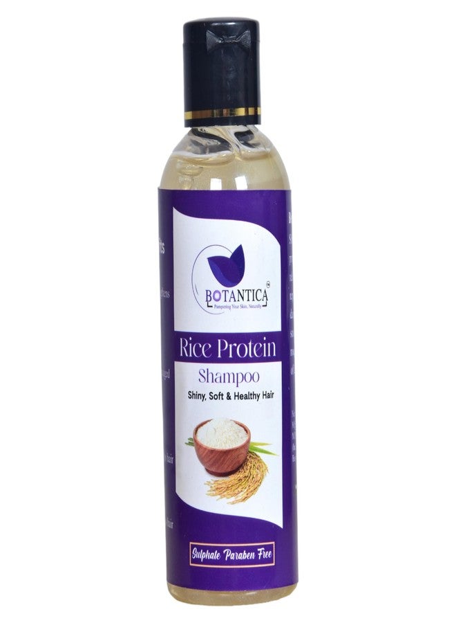 BOTANTICA Rice Protein Shampoo for Shiny, Soft & Healthy Hair 100ml - Image 1