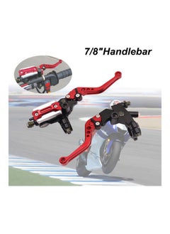 NIBEMINENT Universal Motorcycle Brake Clutch Pump Lever Hydraulic Master Cylinder Accessories 7/8" 12.7mm for Honda Yamaha  - Image 2